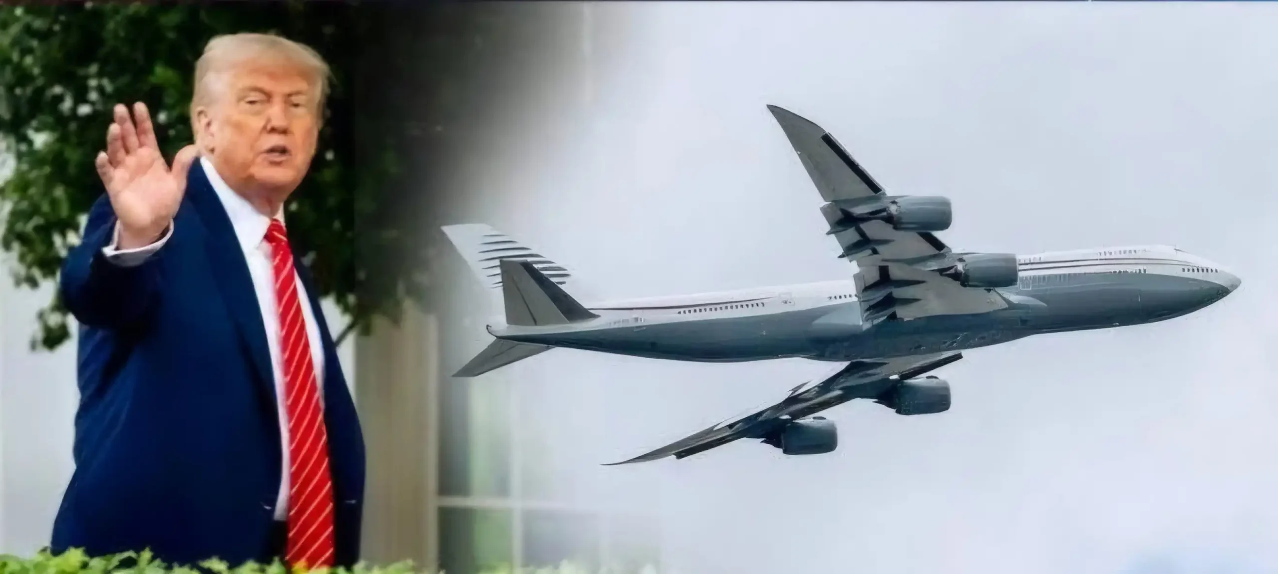 a man in a suit standing next to a plane