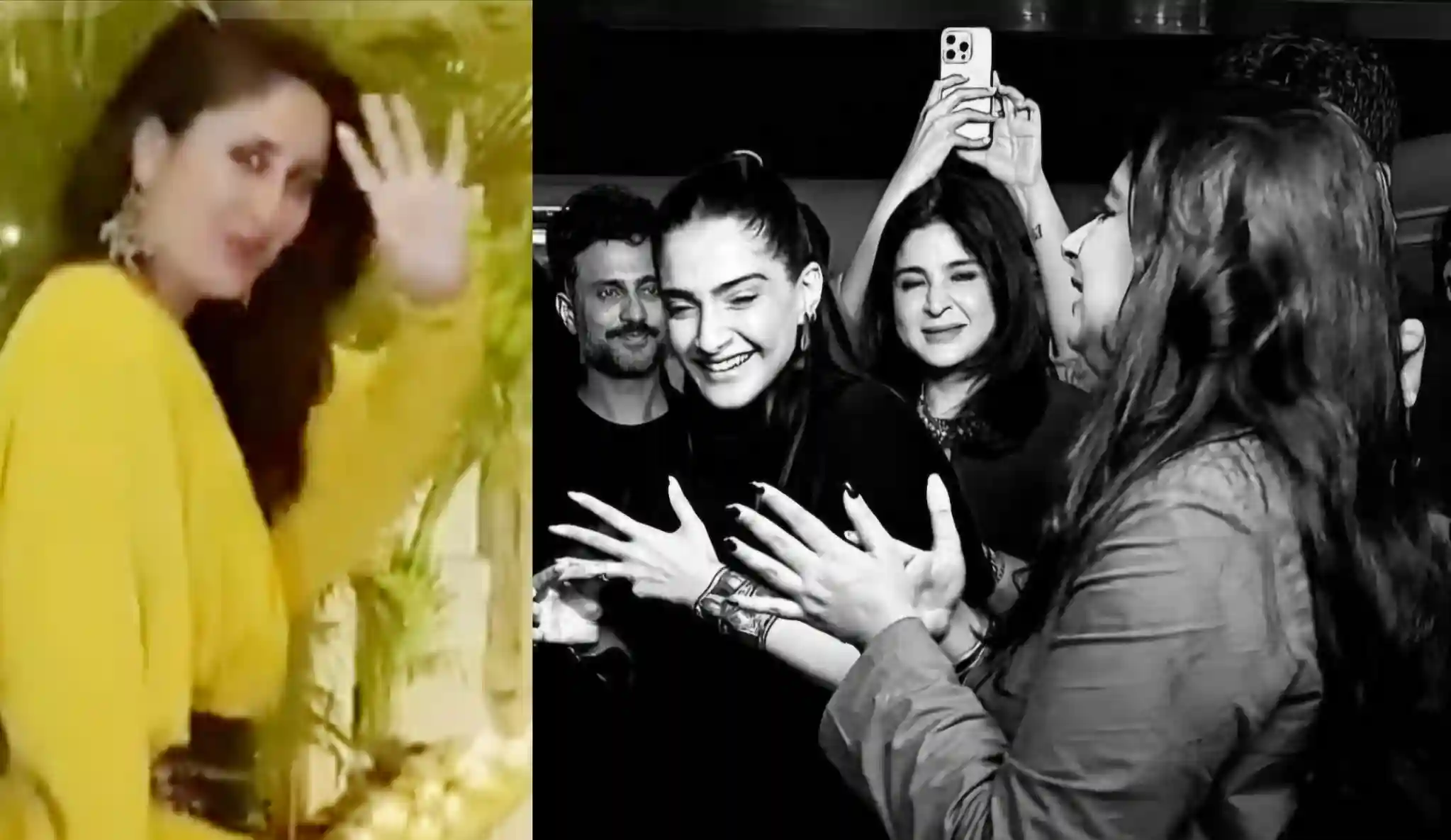 Sonam Kapoor's Birthday Party: बर्थडे पार्टी सोनम की लेकिन चर्चा में करीना कपूर।